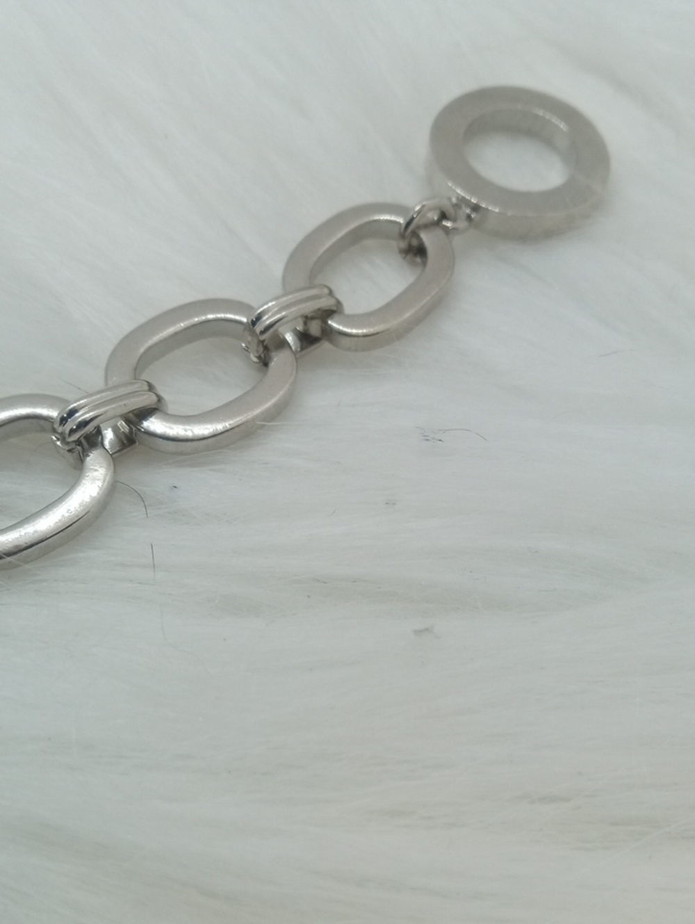 ANNE KLEIN CHUNKY CHAIN BRACELET - Picture 5 of 6